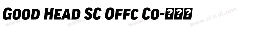 Good Head SC Offc Co字体转换